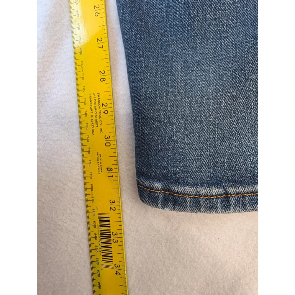 Levi's 505 Regular Fit Jeans 40x32 Blue Denim Straight Leg Classic Casual Men